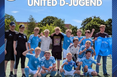 MEISTERJUBEL BEI UNITED+++ D-JUGEND SICHERT SICH DIE MEISTERSCHAFT! 