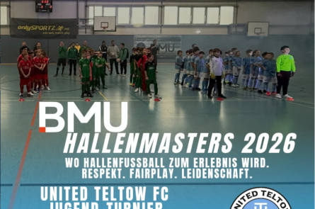 1. BMU-HALLENMASTERS VON UNITED TELTOW – EIN VOLLER ERFOLG