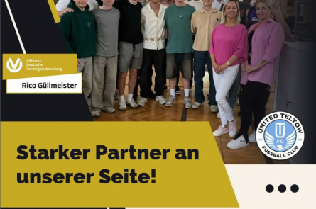 UNITED A-JUGEND ZU BESUCH BEI UNSEREM PARTNER RICO GÜLLMEISTER 