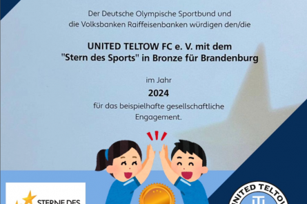 UNITED WIRD AUSGEZEICHNET BEIM "STERNE DES SPORTS" 2024